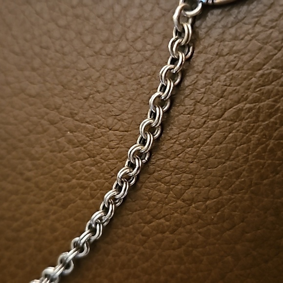 BRIGHTON 1990s Adore Me Open Heart Pendant Chain Necklace - Picture 4 of 9